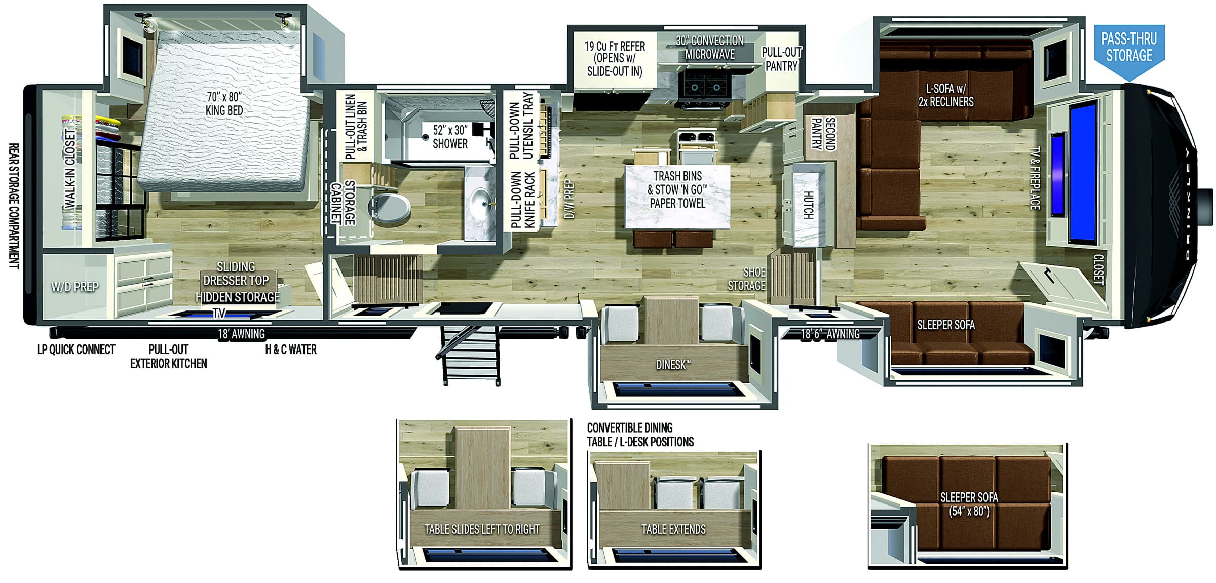 Model R 3710 floorplan drawing
